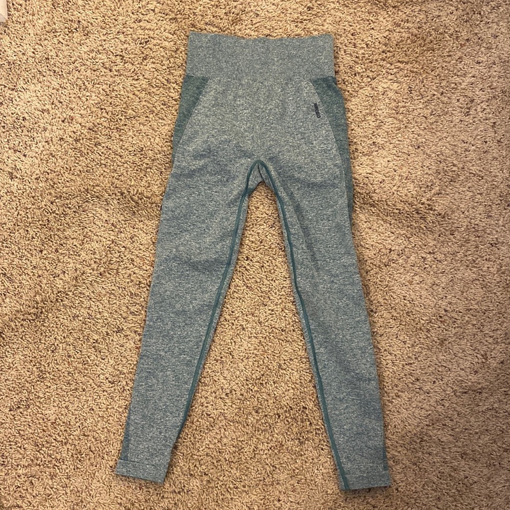 Gymshark green leggings. Size medium